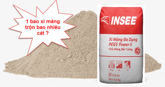 1 bao xi măng tô được bao nhiêu m2 tường