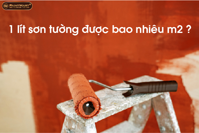 1 lít sơn nước được bao nhiêu m2