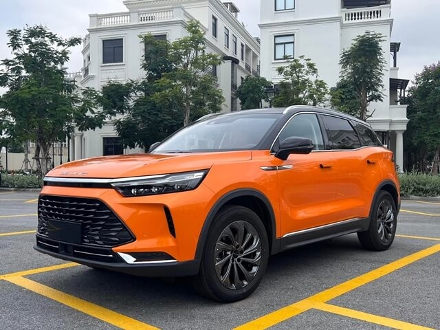 Baic beijing x7 nội thất