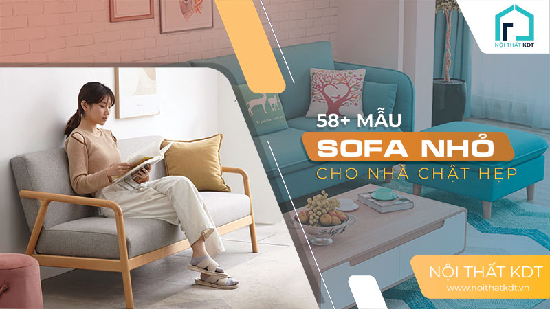 Bàn ghế sofa phòng khách nhỏ giá rẻ