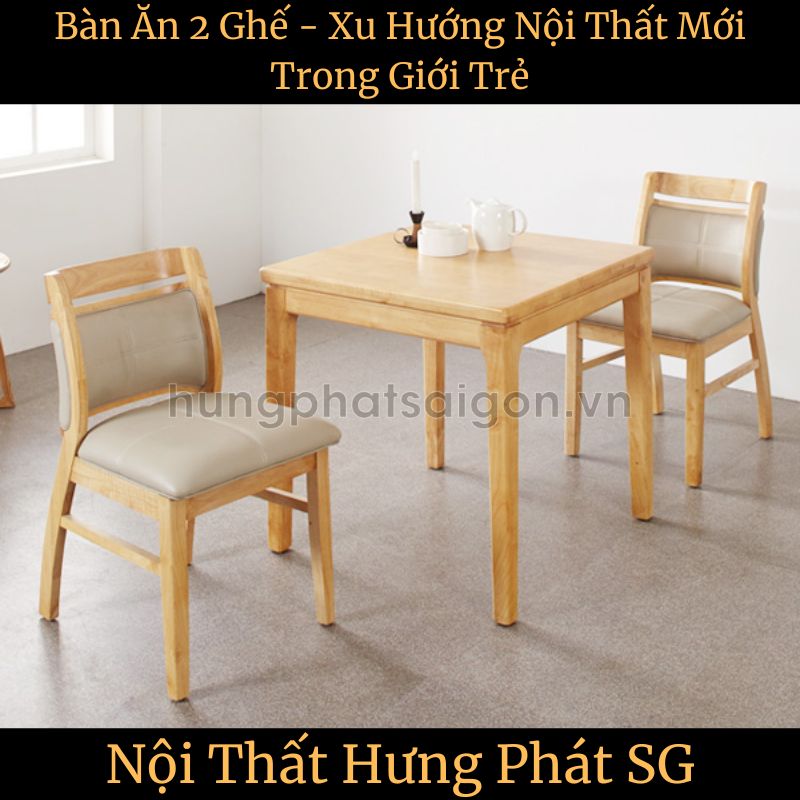 Bộ bàn ăn 2 ghế