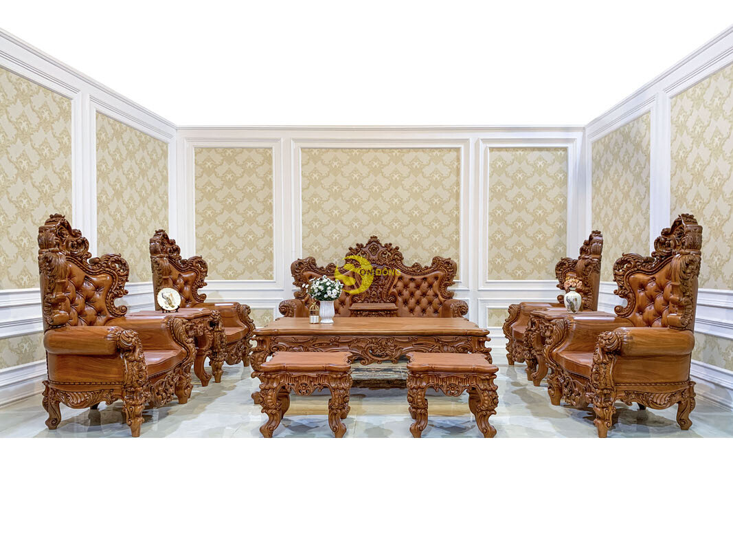 Bộ bàn ghế sofa hoàng gia