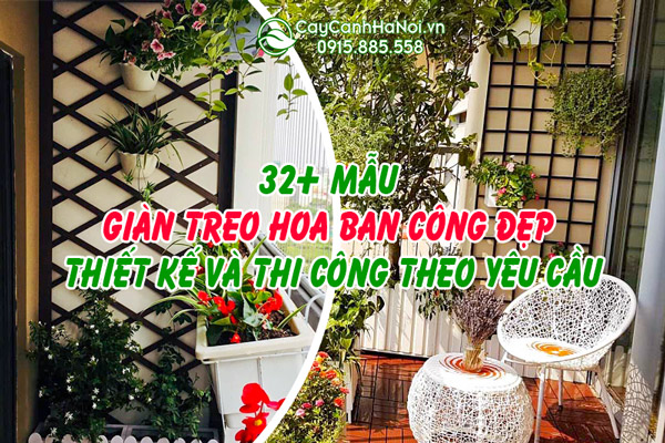 Cách làm giàn treo cây cảnh