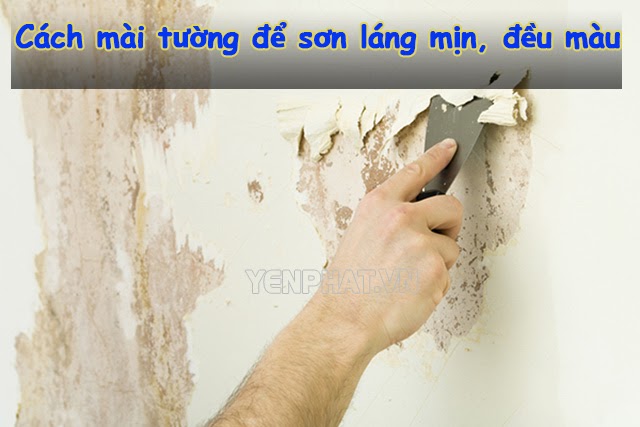 đá mài tường để sơn