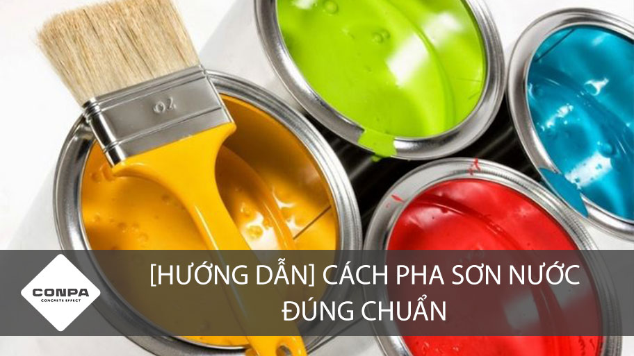 Huong dan pha son tuong