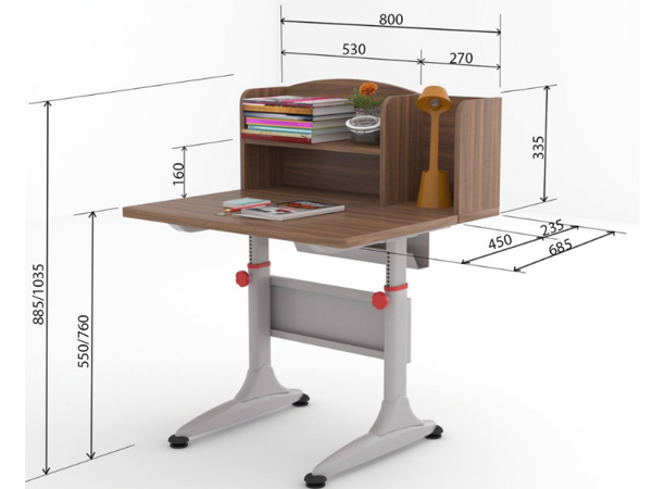 Kích thước bàn ghế học sinh tiểu học