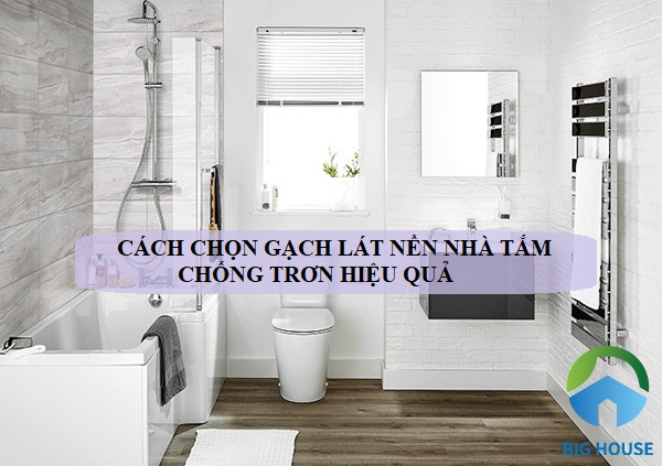 Mẫu gạch lát nền nhà tắm đẹp 2020