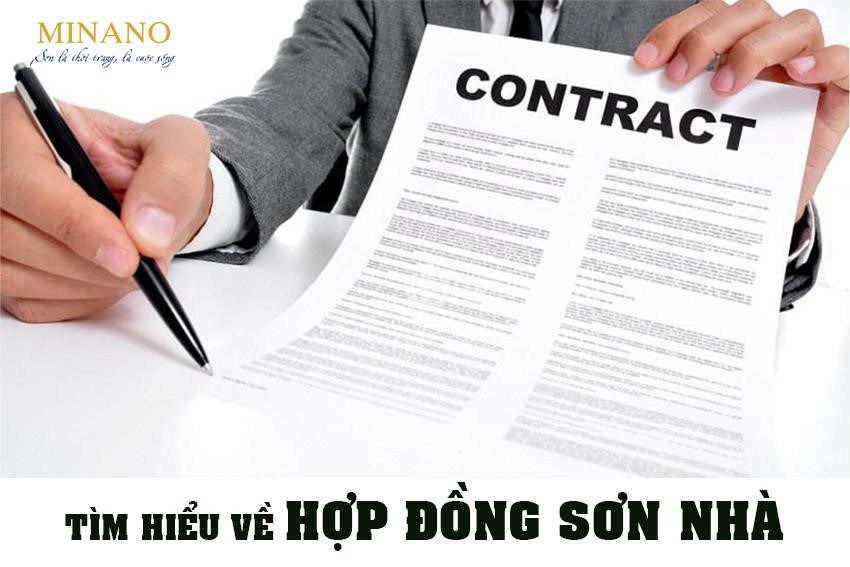 Mẫu hợp đồng sơn tường nhà