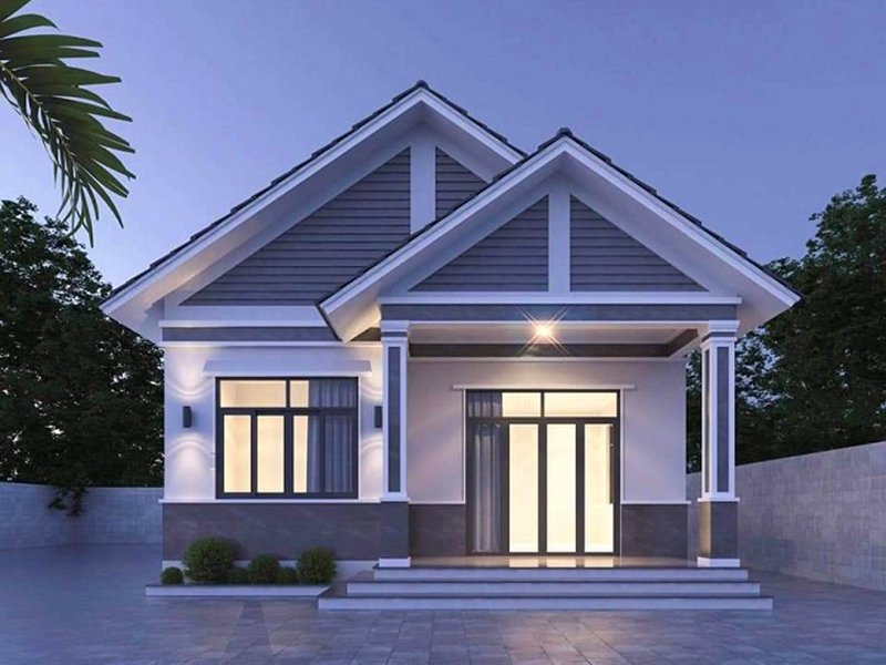 Mẫu nhà cấp 4 đẹp 2019 dưới 500 triệu