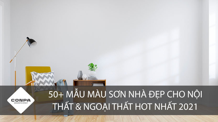 Mẫu sơn nhà đẹp