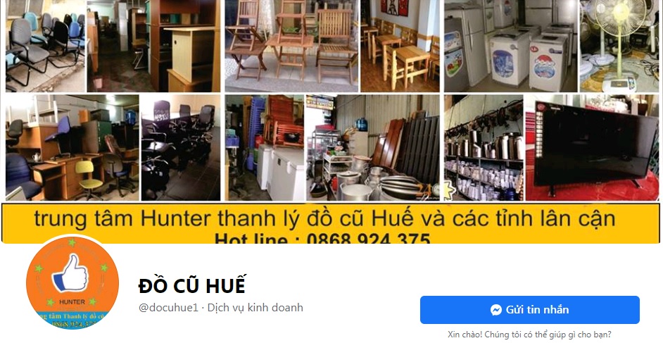 Mua bàn ghế cũ ở huế