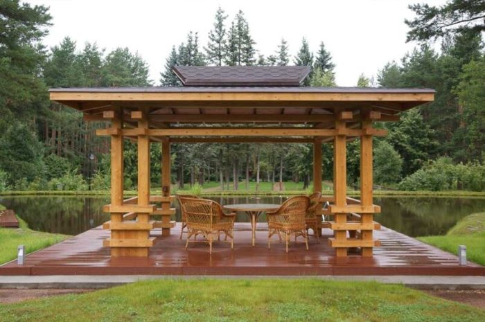Tìm hiểu về kết cấu chòi lục giác chồng diêm nhà gỗ - Nhà Gỗ Kẻ Truyền