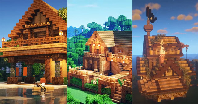 Những ngôi nhà đẹp trong minecraft