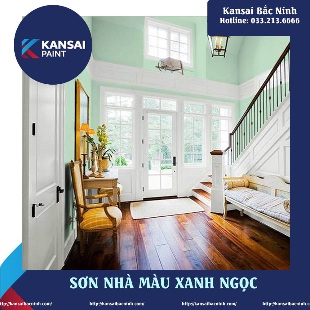 Sơn nước xanh ngọc