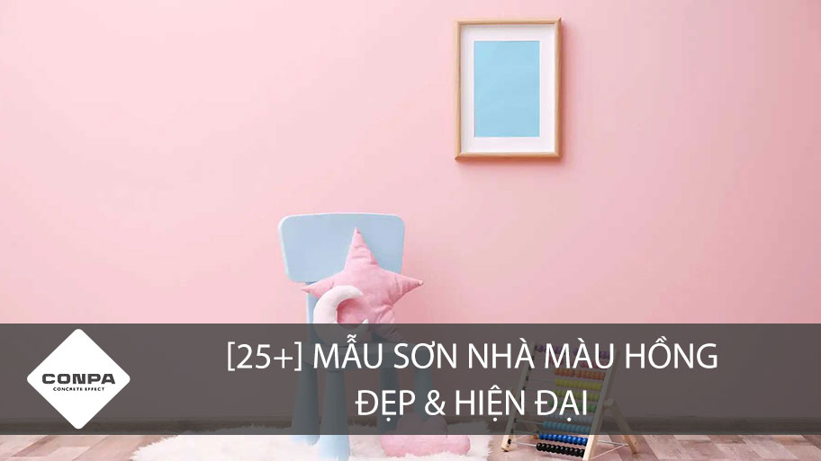 Sơn tường hồng