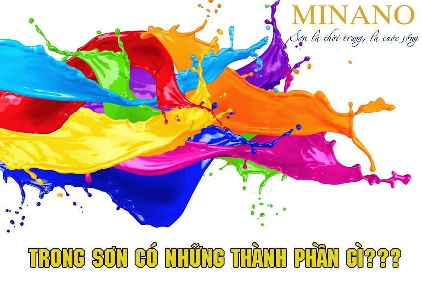 Thành phần của sơn nước