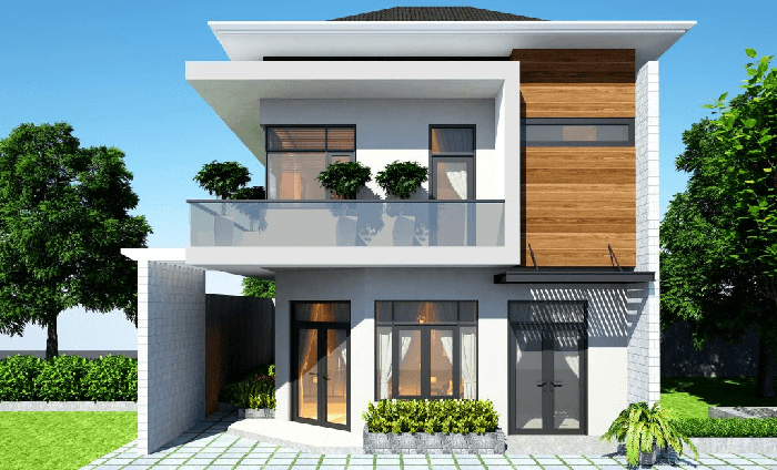 Thiết kế nhà đẹp 100m2