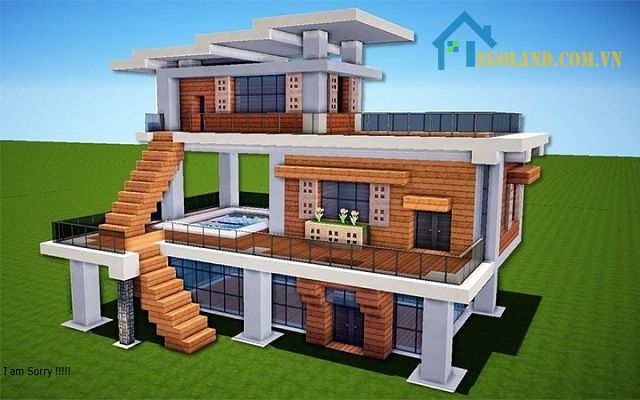 Xây nhà minecraft đẹp